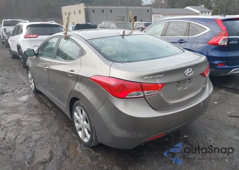 2013 Hyundai Elantra Limited из США, поврежденный, VIN 5NPDH4AE9DH441128